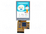 Display: TFT | 2.8" | 240x320 | Illumin: LED | 8MBFLASH | RGB | 300cd/m2