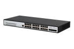 Extralink PoE Switch Chiron Pro 24x RJ45 1000Mb/s PoE, 4x SFP+, L3, managed, 370W