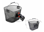 Author AO-QRB Handlebar basket with bracket, Black