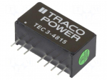 Converter: DC/DC | 3W | Uin: 36&divide;75V | 24VDC | Iout: 125mA | SIP8 | 4.5g