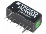 Converter: DC/DC | 3W | Uin: 36&divide;75V | Uout: 5VDC | Uout2: -5VDC | SIP8