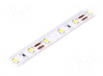 LED tape | white cold | 2835 | 12V | LED/m: 60 | W: 10mm | 120&deg; | IP65 | 12W/m