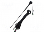 Antenna | car top,automotive,external | 380mm | VHF | universal | 5m