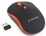 Gembird MUSW-4B-03 Wireless Black/Red