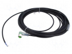 Cable: for sensors/automation | PIN: 4 | M12 female | angled | 10m