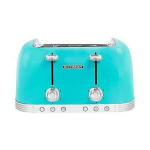 Electrical goods Schneider  ACAPULCO 4-SLOT VINTAGE TOASTER Green