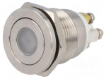 Switch: vandal resistant | Pos: 2 | SPST-NO | 0.5A/220VAC | 2A/36VDC