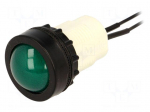 Control lamp | Illumin: LED | Colour: green