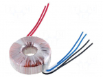 Transformer: toroidal | 100VA | 230VAC | 21V | 21V | 2.38A | 2.38A | 1.1kg