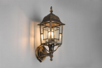 Trio Volturno sienas lampa E27 antique rust lantern upwards 205960128 4017807543575