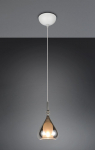 Trio Aldea piekarama lampa 1-pc E14 chrome plated brushed steel 349400157 4017807656350