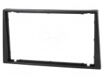 Radio mounting frame | Opel,Renault,Suzuki | 2 DIN | black