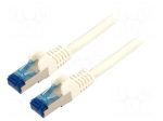 Patch cord | S/FTP | Cat: 6a | RJ45 plug,both sides | stranded | Cu | 1m