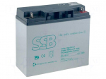 Re-battery: acid-lead | 12V | 18Ah | AGM | maintenance-free