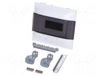 Enclosure: for modular components | IP40 | plaster embedded | white