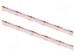 SOB LED tape | white warm | LED/m: 320 | 8mm | IP20 | 12W/m | CRImin: 92