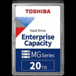 HDD Server TOSHIBA MG11 20TB MAMR 512e, 3.5'', 1024MB, 7200RPM, SATA, SKU: HDEB038GEA51F