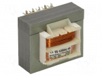 Transformer: mains | 12VA | 230VAC | 12V | 12V | 0.5A | 0.5A | IP00