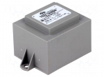 Transformer: encapsulated | 18VA | 230VAC | 12V | 1.5A | Mounting: PCB