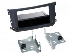 Radio frame | Smart | 2 DIN | black