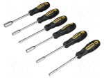 Screwdriver: universal-set | 6-angles socket | FLEX-DOT | 6pcs.