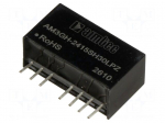 Converter: DC/DC | 3W | Uin: 9&divide;36VDC | Uout: 15VDC | Iout: 200mA | SIP8