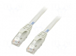 Patch cord | U/UTP | Cat 5 | RJ45 plug,both sides | stranded | Cu | 1.5m