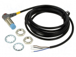 Sensor: inductive | OUT: PNP/NPN NO/NC | 0&divide;5mm | 12&divide;30VDC | M12 | 2m