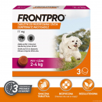 FRONTPRO Flea and tick tablets for dog (2-4 kg) - 3x 11,3mg