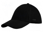 Baseball cap | black | cotton | Size: one size