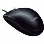 Logitech M90, mouse (black)
