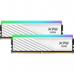 ADATA DDR5 - 32GB - 6000 - CL - 32 (2x 16 GB) Dual Kit, RAM White, AX5U6000C3616G-DTLABRWH, XPG Lancer Blade RGB, INTEL XMP, AMD EXPO