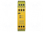 Module: safety relay | Series: PZE X4 | OUT: 2 | Mounting: DIN | 24VDC