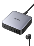 UGREEN 40914 Nexode 200W GaN Desktop USB-C USB-A Charger / black, grey
