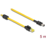 DELOCK RJ45 kaabel Cat.6 Mini I/O8 pin D-kujuline pistik T&uuml;&uuml;p 2