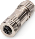 Digitus Pistik M12 X-kodeeritud, kohapeal konfigureeritav, IP67, Cat.6A