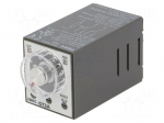 Timer | 0,1s&divide;180h | SPDT + SPDT | 250VAC/3A,30VDC/1A | 100&divide;240VAC