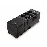 UPS Conceptronic Conceptronic ZEUS09E UPS-toiteplokk Valve (Offline) 0,85 kVA 490 W 6 x pistikupesa