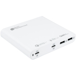 Laadija Good Connections GoodConnections USB lauaarvutile kiire laadimisjaam 120W 4-porti 2xUSB-C/2xUSB-A QC4.0 White