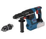 Bosch Cordless Rotary Hammer GBH 18 V-26 F Professional solo (blue / black, without battery and charger)