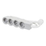 Pagarinātājs 694552 4-vietīgs 16A 1.5m 1.5mm&sup2; balts