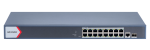 Komutators DS-3E1518P-EI 16-porti 1000Mbps viedā pārvaldīts PoE