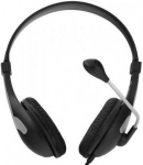 Wired headphones Esperanza Rooster EH158K Black/Gray