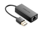 Converter Ugreen  UGREEN CR110 USB to RJ45 network adapter (black)