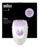 Epilator Braun  BRAUN Epilator  SE3-000 Silk epil 3  Number of power levels 2  White/Purple