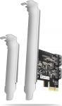 Other Computer Accessory Axagon  PCES-SJ2 PCIe 2x SATA int. controller JMB582