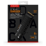 SSD ketas SanDisk SN850X 8TB M.2 2280 PCI-E x4 Gen4 NVMe (WDS800T2XHE)