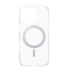 Back panel cover CARE - Feature Case | Back cover | Apple | iPhone 16 PRO | Recycled plastic | Silver | Kickstand & MagSafe