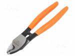 Pliers | side,cutting | forged,PVC coated handles | industrial