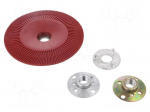 Washer | 125mm | Application: to make fiber discs